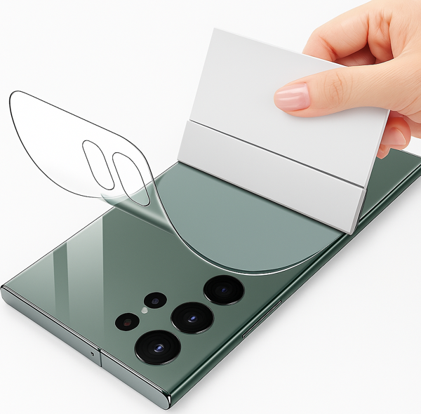 Samsung Galaxy Z Flip 5 Arka Kapak Koruyucu Hidrojel Nano Esnek Şeffaf - Image 1