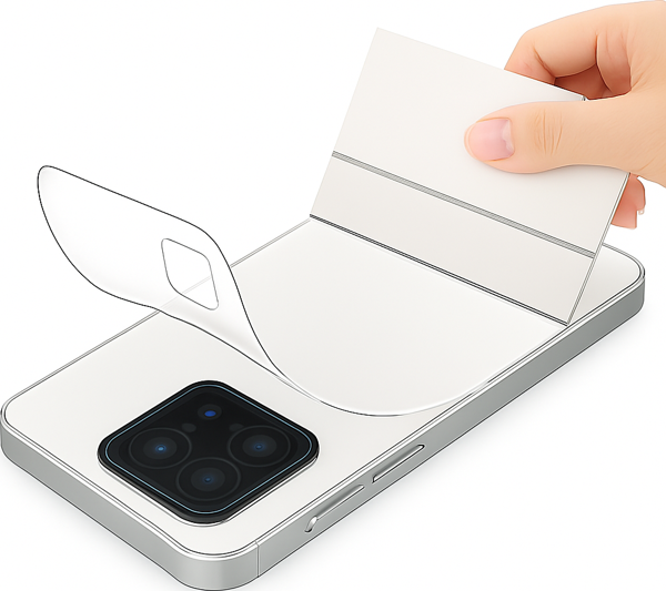 Tecno Spark Go 2023 Arka Kapak Koruyucu Hidrojel Nano Esnek Şeffaf   - Image 1