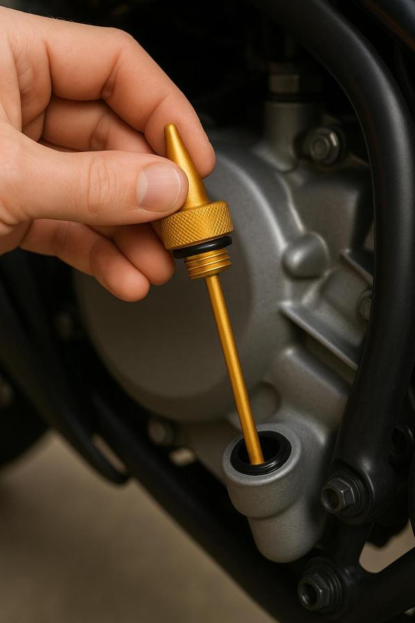 Cg -Cub Yağ Seviye Çubuğu Modifiye Metal Gold/Sarı (Özel Tasarım) - Image 1