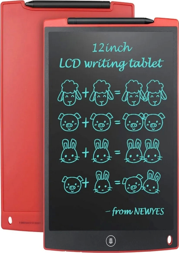 12 Inc Writing Lcd Grafik Dijital Kalemli Çizim Tableti Yazı Tahta Not Yazma Eğitim Tableti - Image 1