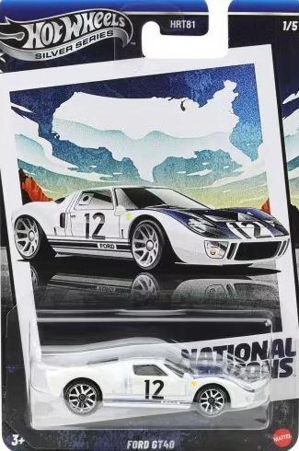 Hot Wheels Ford GT40 HRT81 JBY87 - Image 1