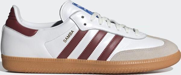Adidas Samba OG Mens Sneaker Erkek Günlük Spor Ayakkabı Beyaz Kırmızı - Image 1