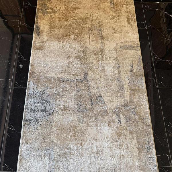 Hoom Rugs Olympıa PLZ 212 Krem Bej Bambu Modern Salon Halısı - Image 1