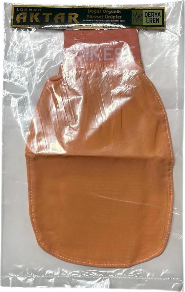İpek Kese (El geçmeli) Vücut İçin Saf ipek (16 * 26cm),1 Adet, Derya Eren - Image 1