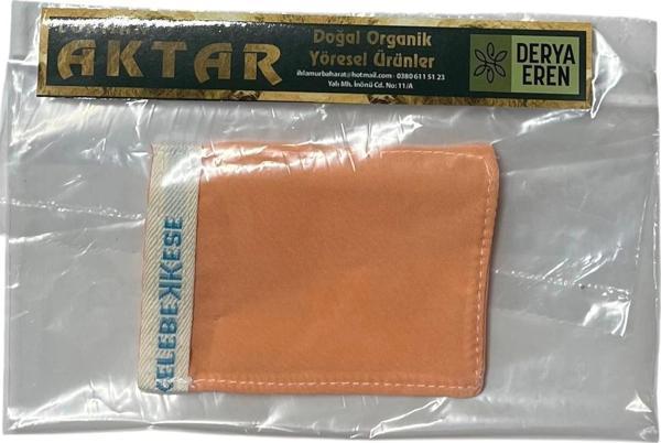 İpek Kese (Parmak geçmeli) Yüz İçin Saf ipek (7,5* 10,5cm),1 Adet, Derya Eren - Image 1