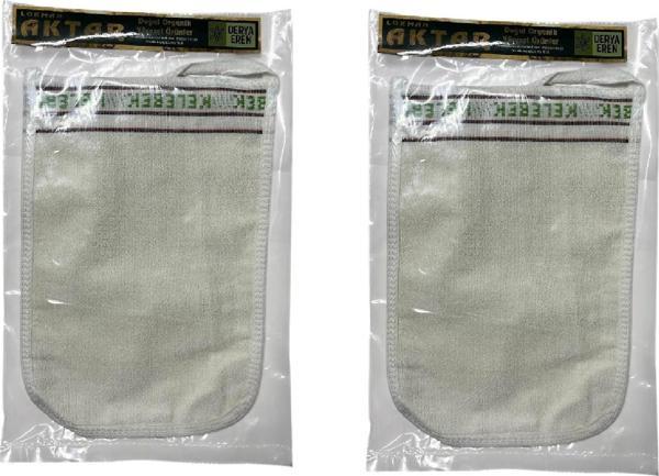 Kese %70 Floş (El geçmeli) 300 GSM (17 * 25cm),2 Adet, Derya Eren - Image 1