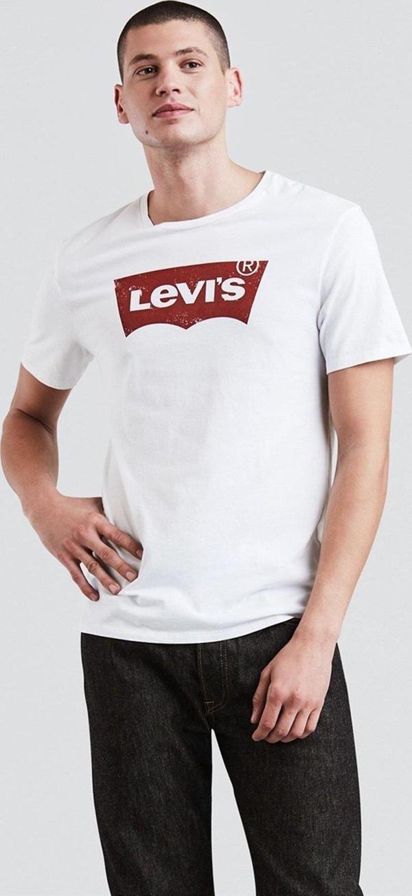 Levi's Erkek Graphıc Setın Neck Beyaz T-Shirt - 17783-0315 - Image 1