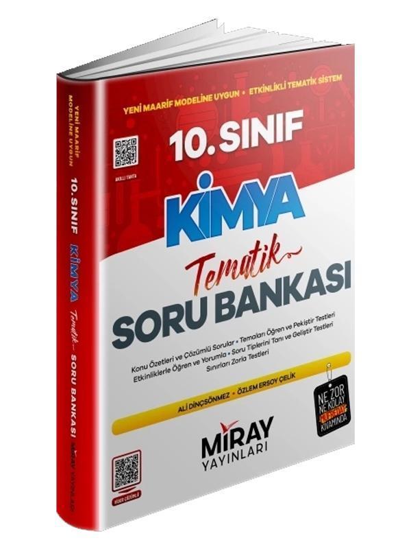 Miray Yayınları 10. Sınıf Kimya Konu Özetli Tematik Soru Bankası - Miray Yayınları - Image 1