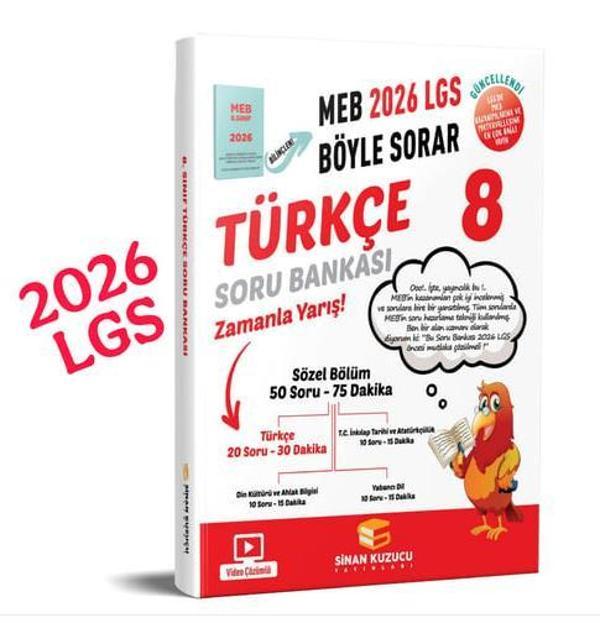 8. Sınıf Meb Böyle Sorar TÜRKÇE Soru Bankası 2026 - İş Bankası Kültür Yayınları - Image 1