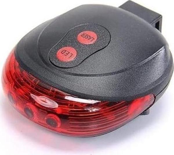 Arka Stop Lazer 5 LED'li - 3 Fonksiyonlu [Pil Dahil] JY-1L - Image 1