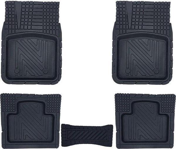 Her Araca Uyumlu V2 ile Uyumlu Carbon Desenli Ultra Premium Havuzlu Oto Paspas - Image 1