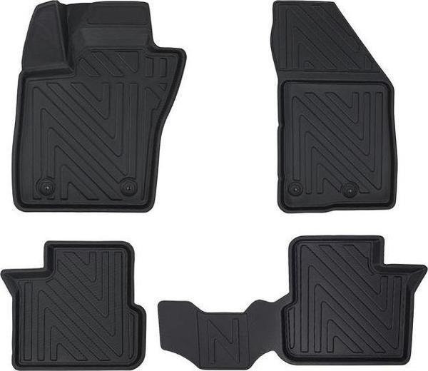 Fiat Egea Cross Station Wagon 2020+ ile Uyumlu Carbon Desenli Ultra Premium Havuzlu Oto Paspas - Image 1