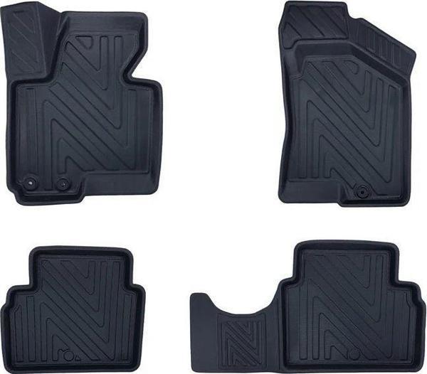 Hyundai Ix35 2009-2015 ile Uyumlu Carbon Desenli Ultra Premium Havuzlu Oto Paspas - Image 1