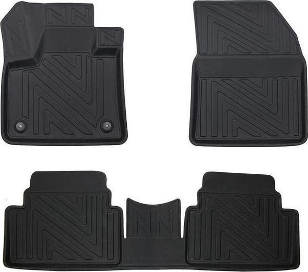 Citroen C5 Aircross 2017-2022 ile Uyumlu Carbon Desenli Ultra Premium Havuzlu Oto Paspas - Image 1