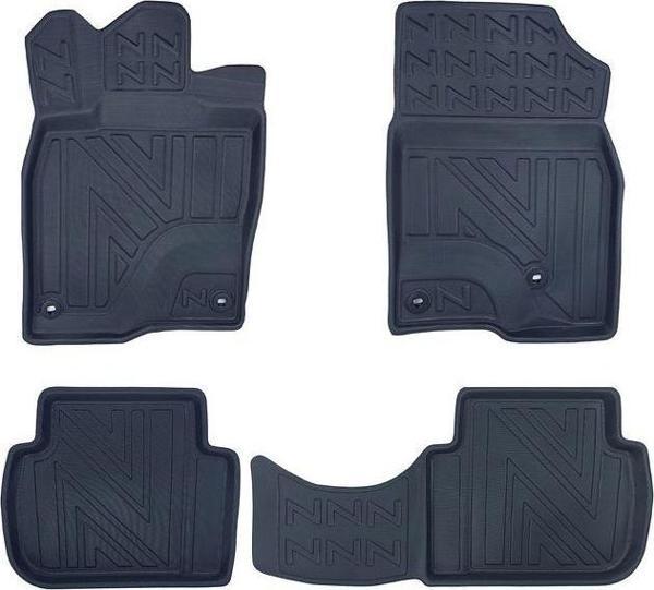 Honda Civic 2021 Sonrasi ile Uyumlu Carbon Desenli Ultra Premium Havuzlu Oto Paspas - Image 1