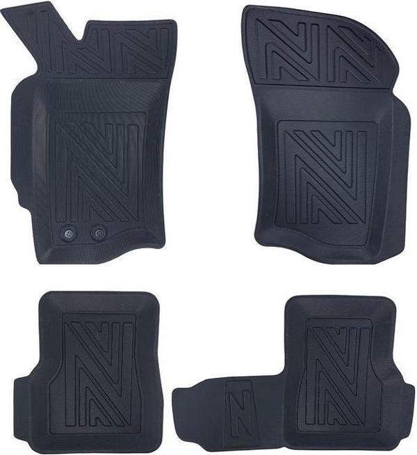 Fiat Palio 2005+ ile Uyumlu Carbon Desenli Ultra Premium Havuzlu Oto Paspas - Image 1