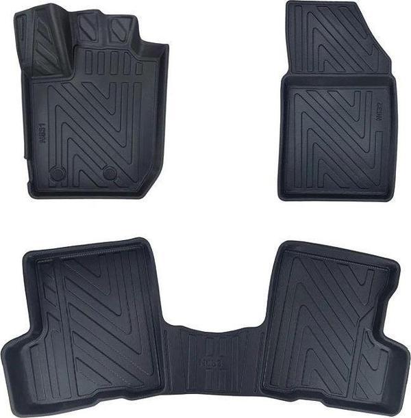 Dacia Duster 4X4 2023 Ve Sonrasi ile Uyumlu Carbon Desenli Ultra Premium Havuzlu Oto Paspas - Image 1