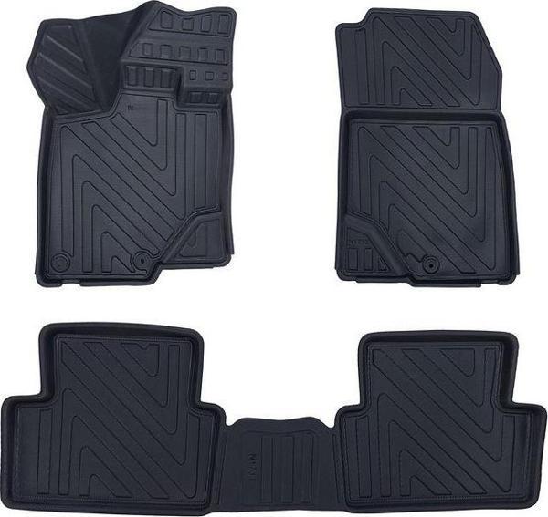 Peugeot 3008 2024 Ve Sonrasi Hybrit ile Uyumlu Carbon Desenli Ultra Premium Havuzlu Oto Paspas - Image 1