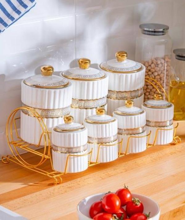 EVA ALTIN GOLD 7 Lİ KAVANOZ SET KAI-06829\4 - Image 1
