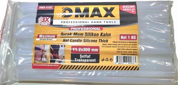 Dmax Sıcak Mum Silikon Şeffaf 11.2x300mm 1Kg - Image 1