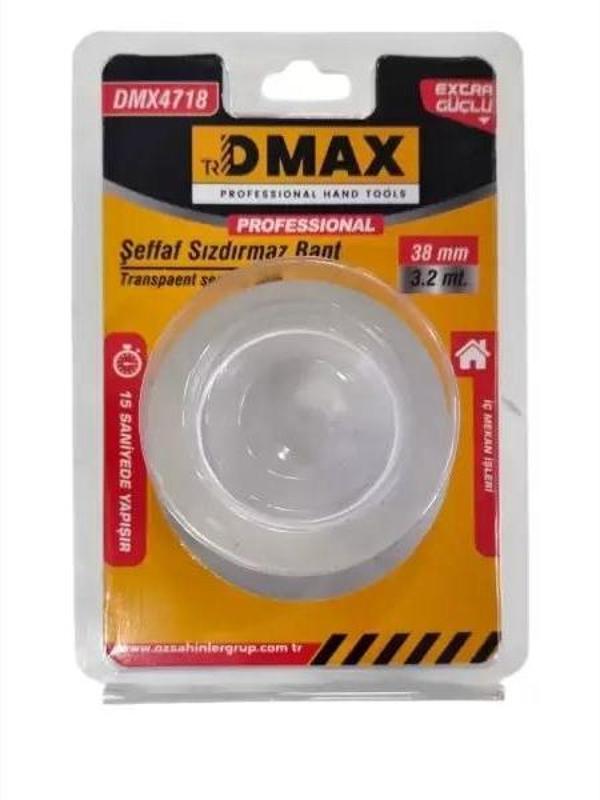 Dmax Sızdırmazlık Bandı 38mm-3,2Mt Şeffaf 4718 - Image 1