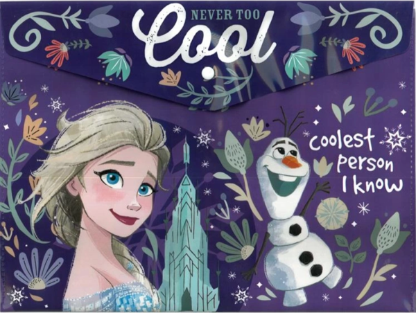 Lisanslı Frozen A4 Çıtçıtlı Dosya COOL - Image 1