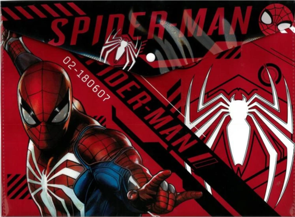 Lisanslı Spiderman Örümcek Adam A4 Çıtçıtlı Dosya Gameverse - Image 1