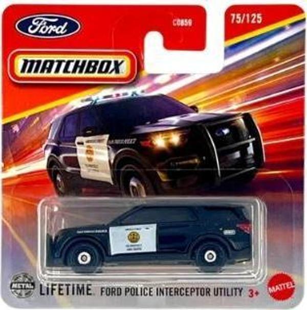Matchbox Tekli Arabalar Ford Police İnterceptor Utility JBT10 - Image 1
