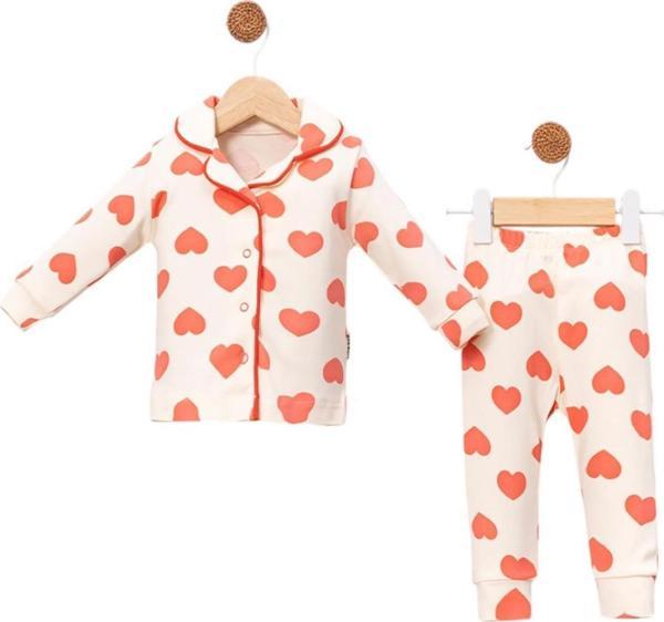 Celira Bbc Yavruağzı Lüks Çıtçıtlı Kız Bebe Pijama Takımı - Image 1