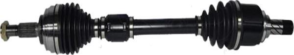 ON AKS KOMPLE SOL CLIO IV 1,5DCI (DIS FREZE:23 IC FREZE:26 UZUNLUK:662MM) - Image 1