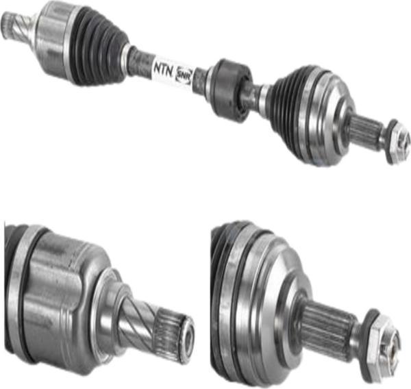 ON AKS KOMPLE SOL CLIO IV 1,5DCI (DIS FREZE:23 IC FREZE:26 UZUNLUK:662MM) - Image 1