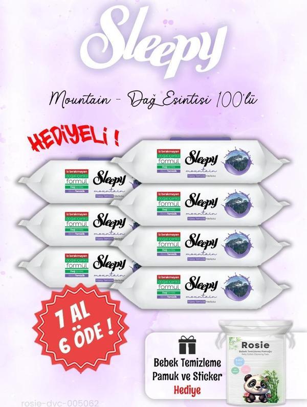 7 AL 6 ÖDE Sleepy Mountain Dağ Esintisi Islak Havlusu  ve ROSIE - Image 1