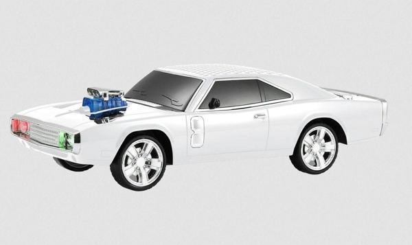 Tastech Klasik Dodge Challenger Model Araba Bluetooth Hoparlör Mp3 Müzikçalar Led Işıklı Şarjlı Speaker - Image 1