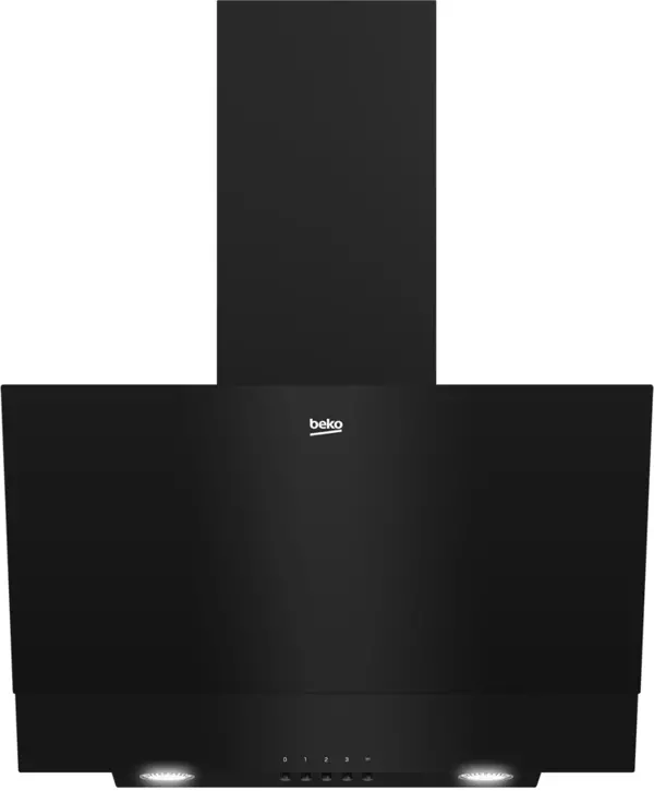 Beko BDE 6050 S Duvar Tipi Davlumbaz Siyah - Image 1