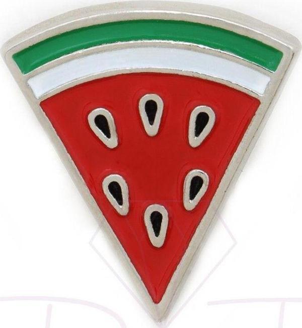 Filistin Temalı Karpuz Rozet - Image 1