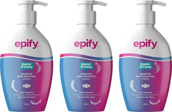 3 Adet X Epify Tüy Dökücü Krem 250 Ml Tüm Ciltler - Image 1