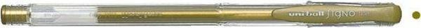 Uni-Ball Um-100 Roller Kalem Signo Fine Jel Bilye Uç 0.8 Mm Altın (12 Li Kutu) - Image 1