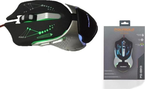 Junglee Led Işıklı Oyuncu Mouse Rgb Game Mouse 2400 Dpi Pg8813 - Image 1