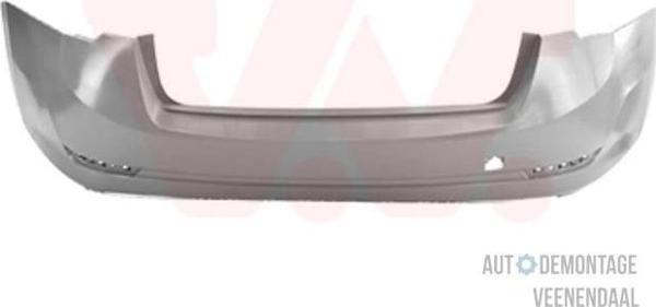 Skoda Octavia- 2020-2024  Arka Tampon Koyu Gri (Tyg) (Oem No:5E6807421) - Image 1