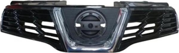 2010-2014 Nissan Qashqai J10 Ön Panjur Siyah Nikelaj Kaplamalı (Tyg) (Adet) (Oem No:62310Br00A) - Image 1