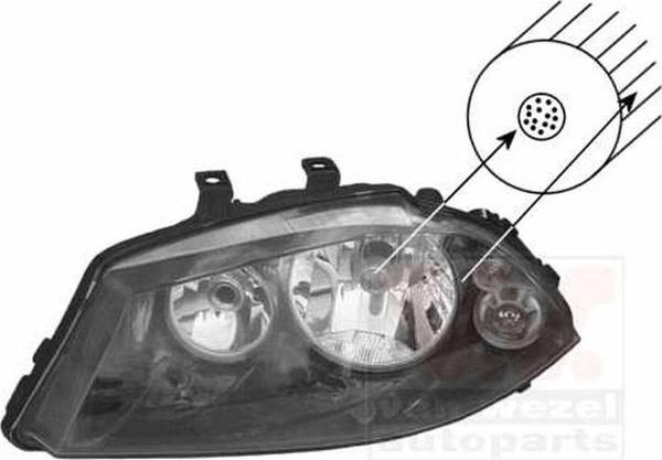 Volkswagen Cordoba İbiza 2002 2010 Far Sol  (Oem No:6L1941029) - Image 1