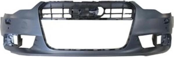 2012-2014 Audi A6 Ön Tampon (Astarlı Sensör Ve Far Yıkama Delikli-Sis Delikli Bfn) (Adet) (Oem No:4G - Image 1