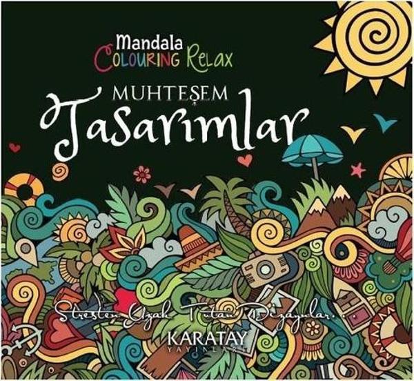 4E Boyama Kitabı Muhteşem Tasarımlar Mandala Karatay 153-00-0155 - Image 1