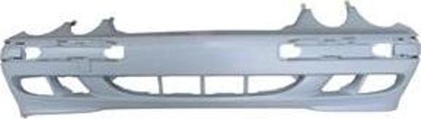 2000-2002 Mercedes E Class W210- Ön Tampon Koyu Gri(Sis-Band Delikli-Far Yıkamasız-Classıc-Elegance) - Image 1