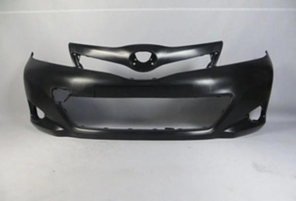 2011-2014 Toyota Yaris Ön Tampon Siyah (Sis-Panjur Delikli) (Tyg) (Adet) (Oem No:521190U904) - Image 1