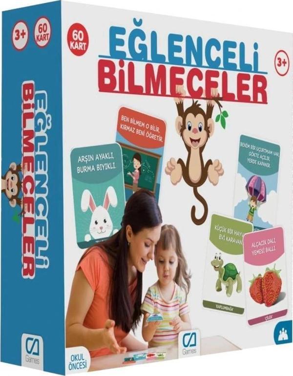 Nessiworld Games Eğlenceli Bilmeceler 60 Kart 5103 - Image 1
