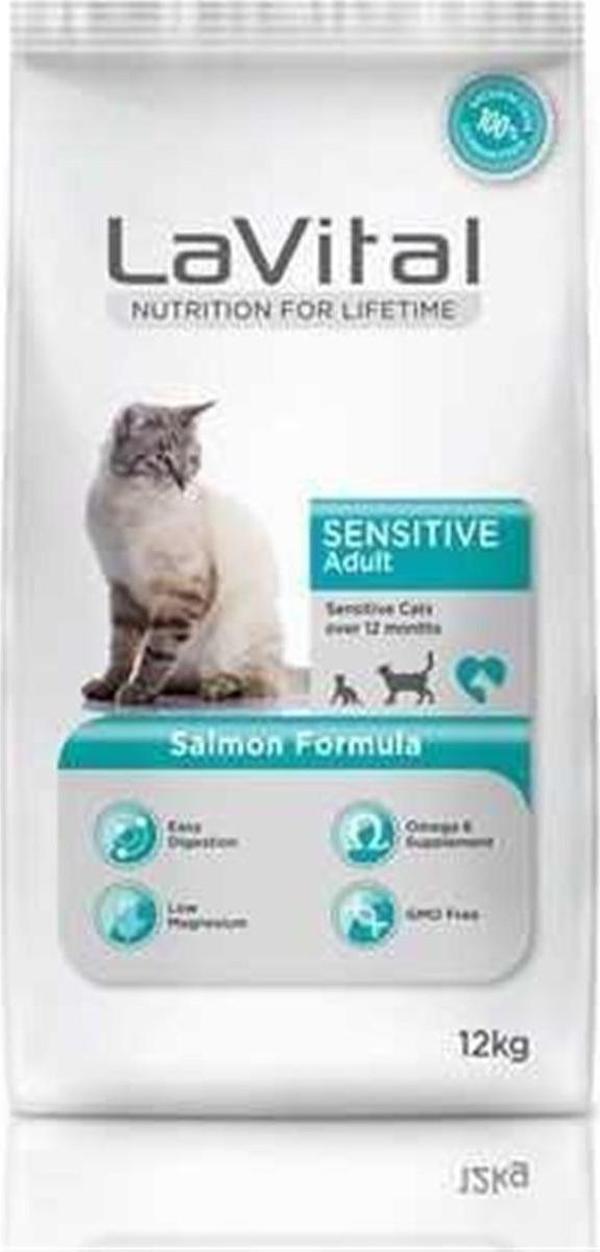 La Vital Somonlu Kedi Maması 12 kg - Image 1