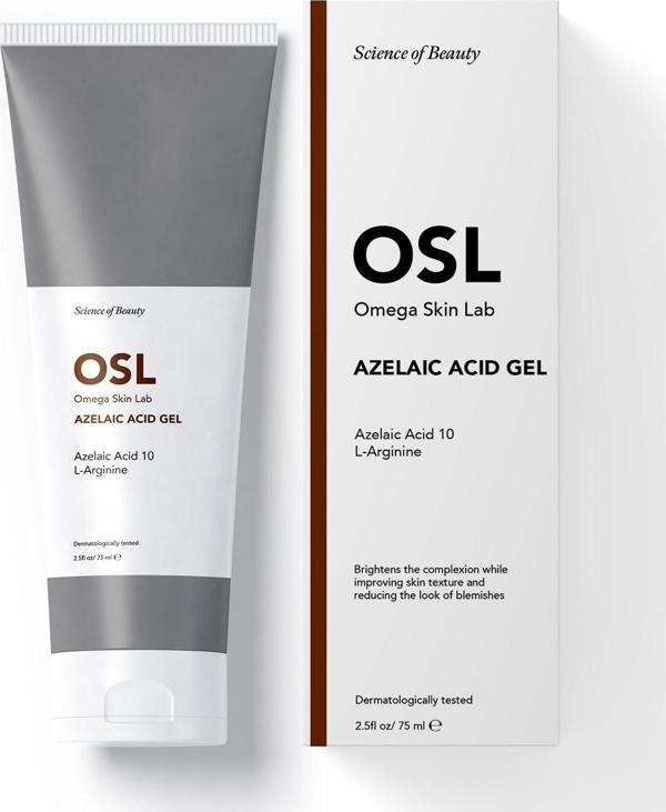 OSL Omega Skin Lab Akneye Eğilimli ve Lekelere Karşı Jel - Azelaik Asit Jel 75ml - Image 1