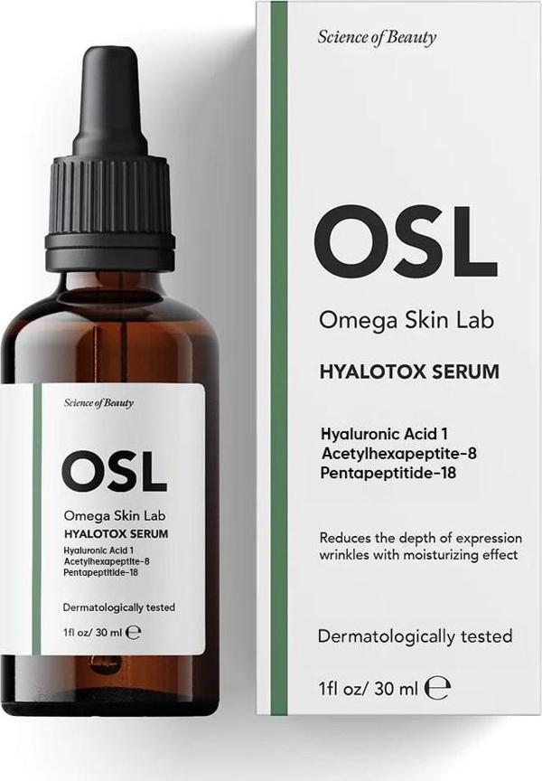 OSL Omega Skin Lab Yüz Ve Göz Çevresi Için Sıkılaştırıcı Serum - Hyalotox Serum 30ml - Image 1