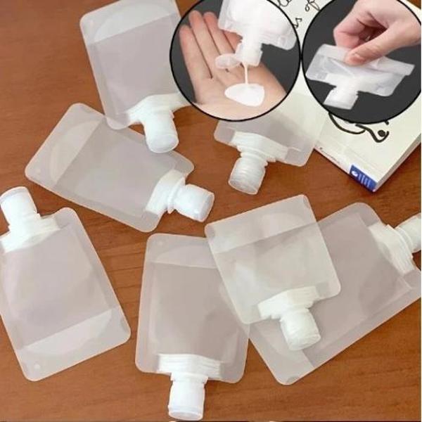 3 Adet 100ml Krem Şampuan Kabı Tekrar Kullanılabilir Set - Image 1